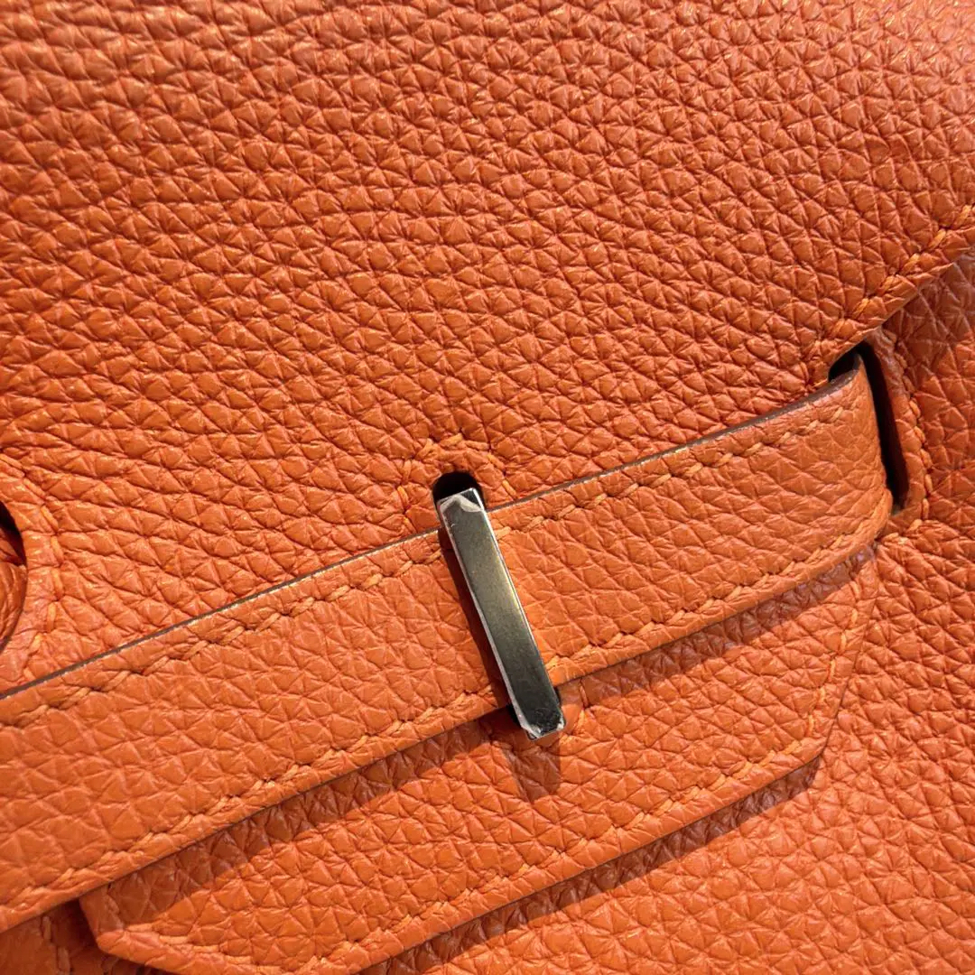 【#575】Pre-owned Hermes Birkin 35 Orange (93) Togo Leather Golden Hardware P BJ1109905042【Final Payment 5000/6600】