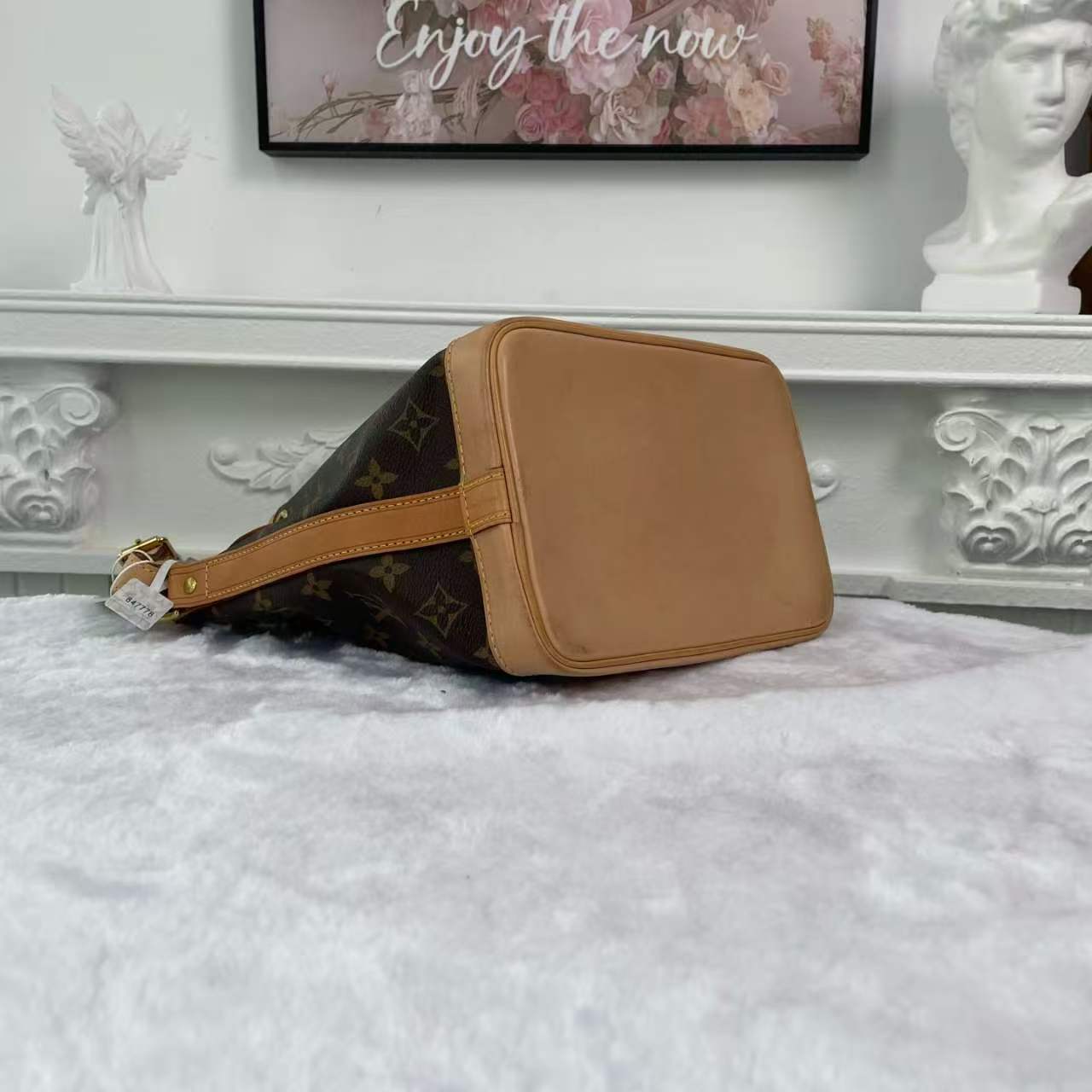 【#731】Pre-owned Louis Vuitton Noe Brown Monogram Canvas BB Crossbody Bag BJ1109904072