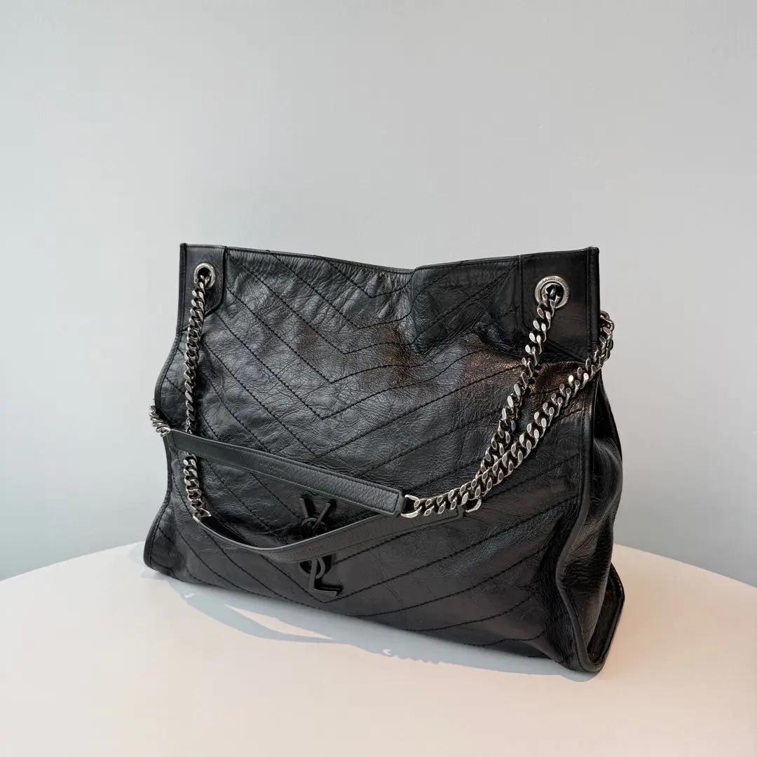 [#661]Pre owned YSL Niki medium BJ110&050105