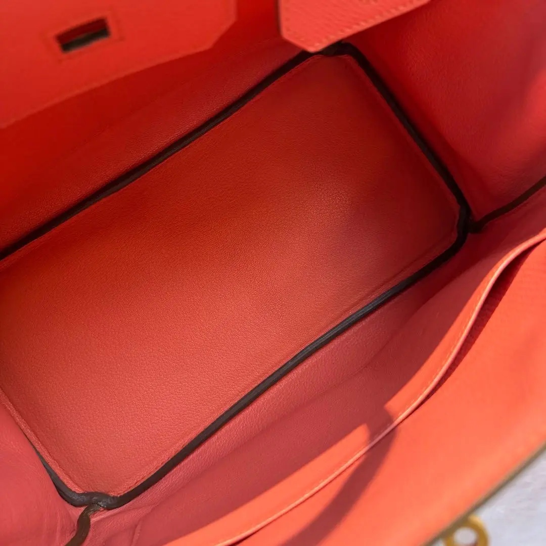 [#635]Pre owned Hermes Epsom Birkin 30 Pink Epsom Stamp R BJ1101405065