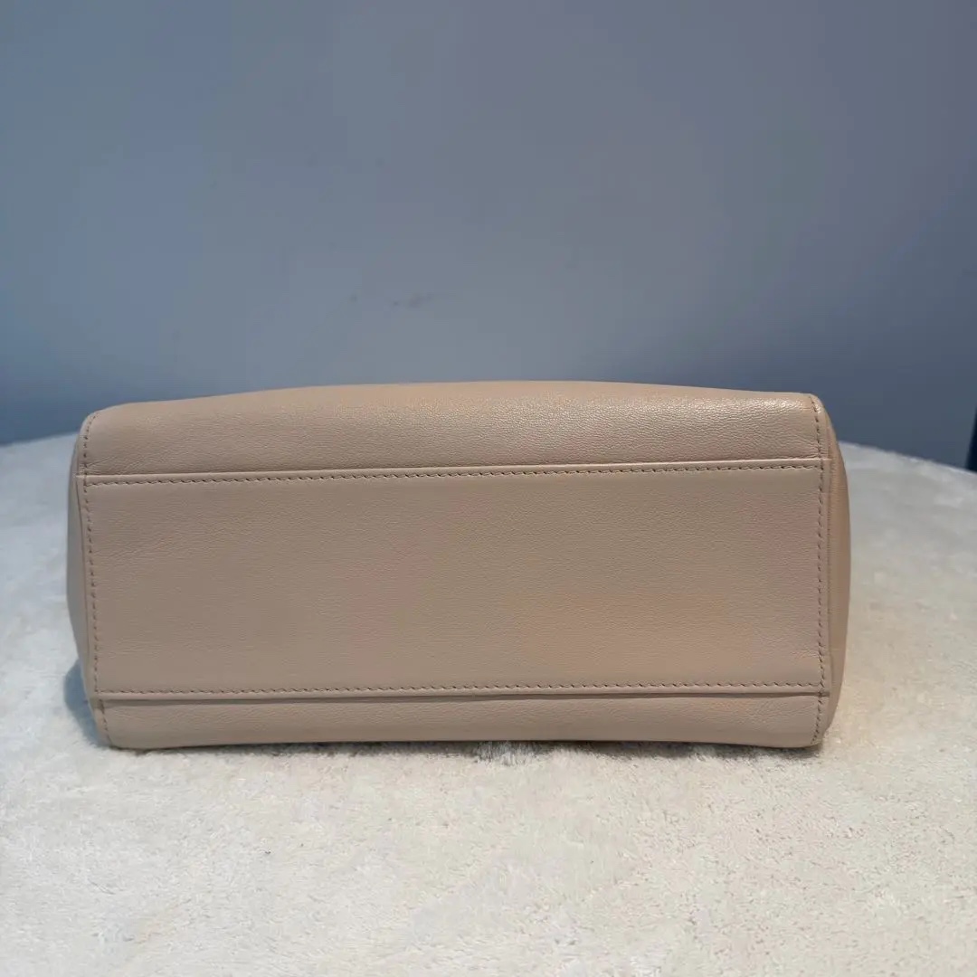 [#673]Pre owned Peekaboo Small snake skin handle BJ110&0403