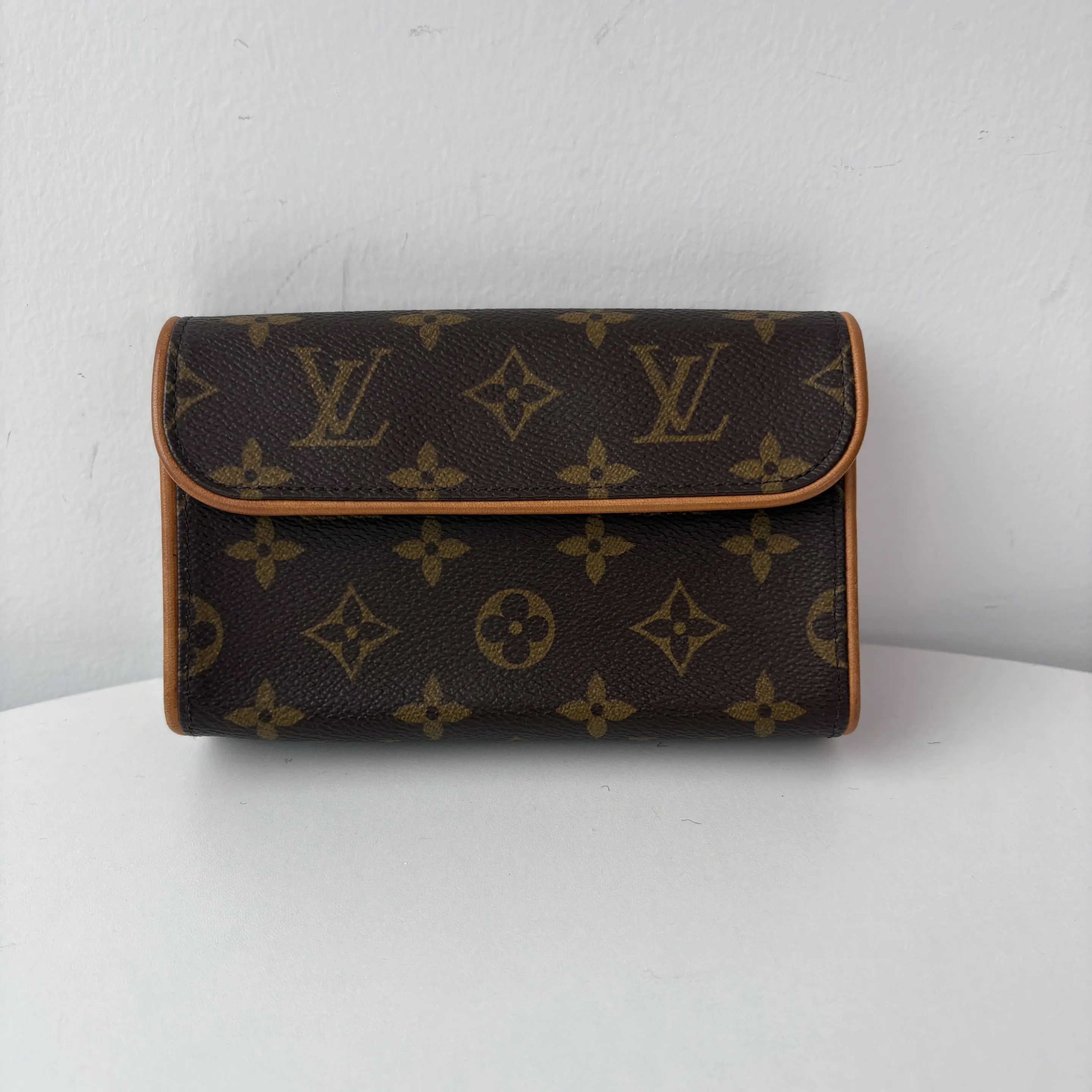 [#660]Pre owned Louis Vuitton Pochette Florentine BJ110&04028