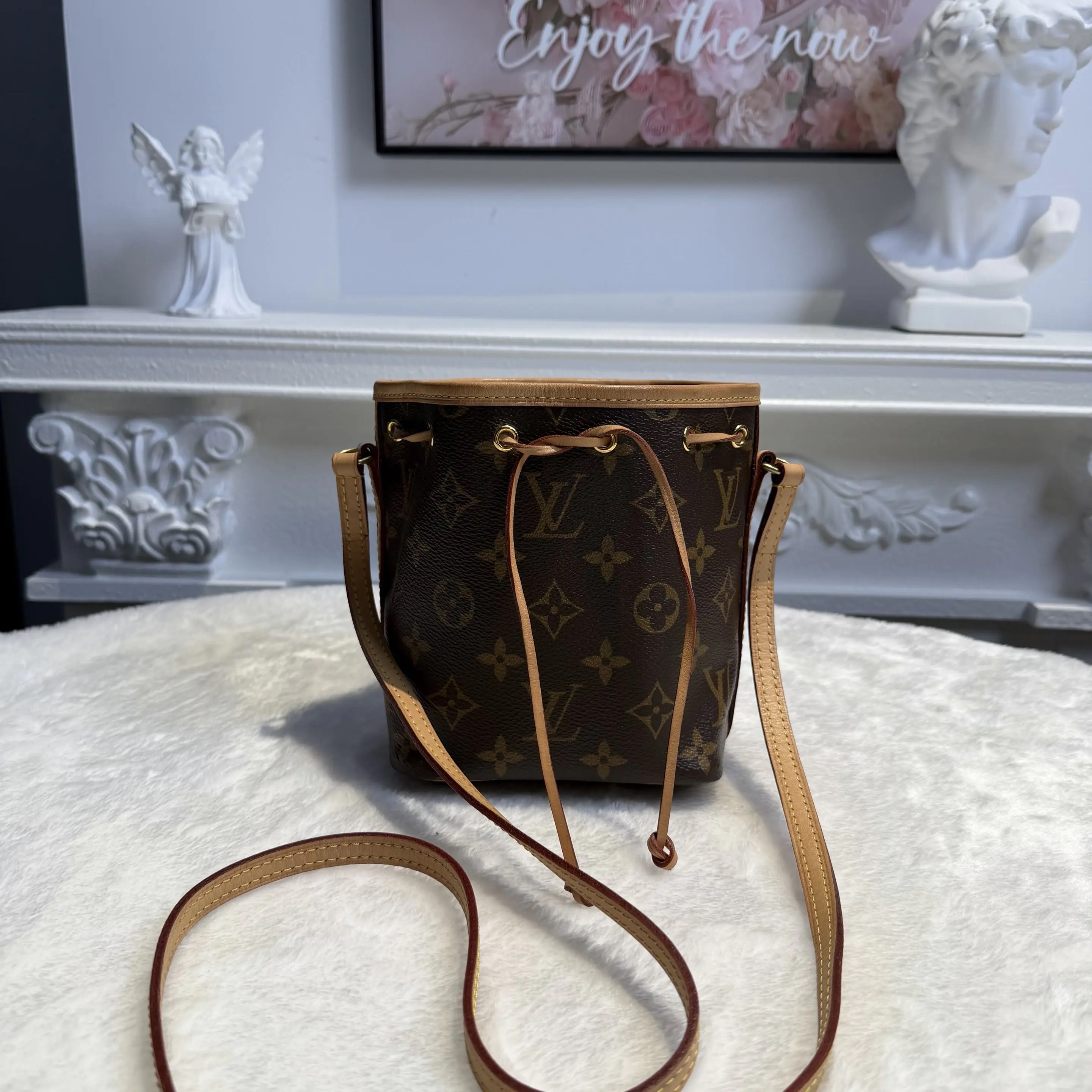 [#610]Pre owned Noe Brown Monogram canvas Nano BJ1102004066