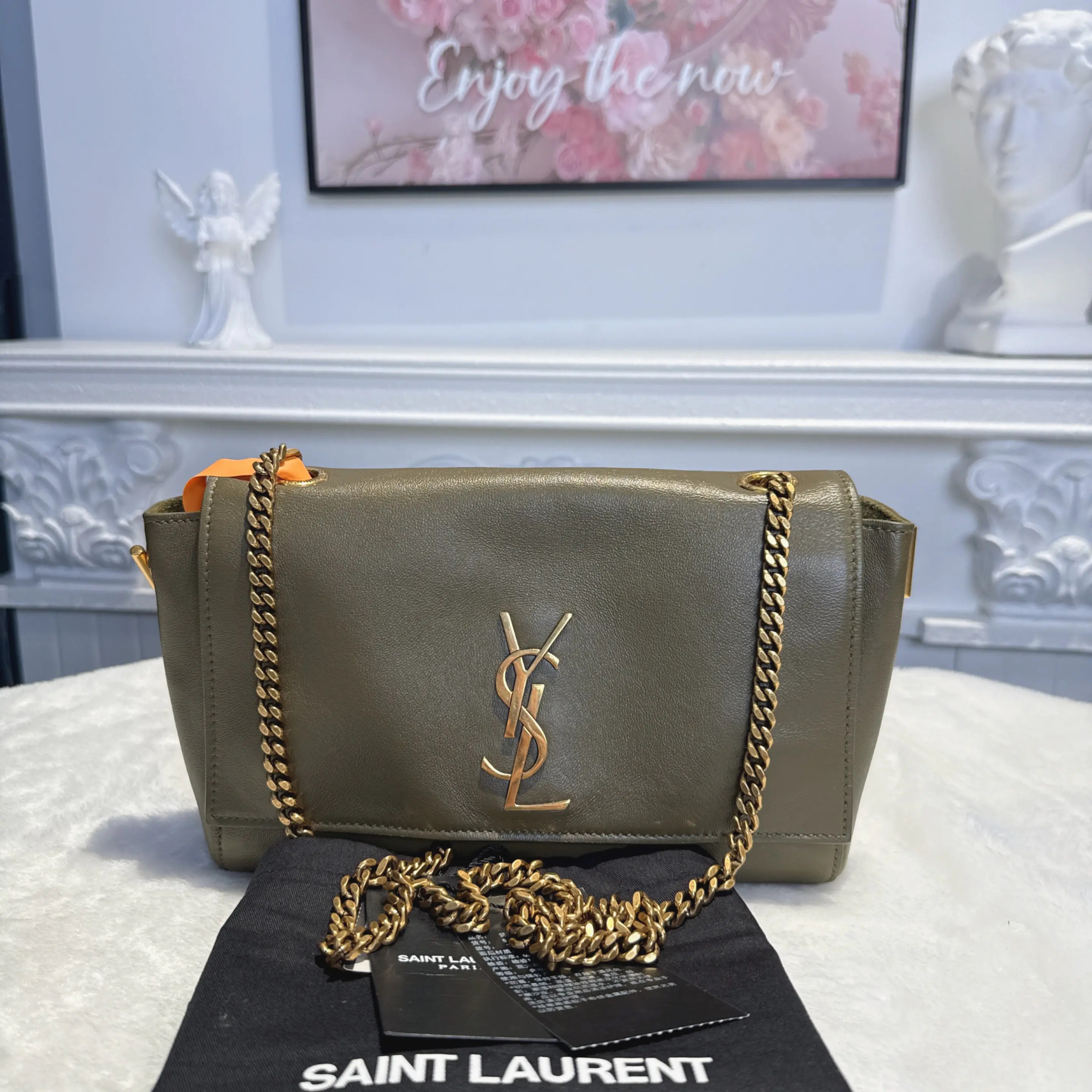 [#700]Pre owned YSL Kate Crossbody bag BJ110&&04075