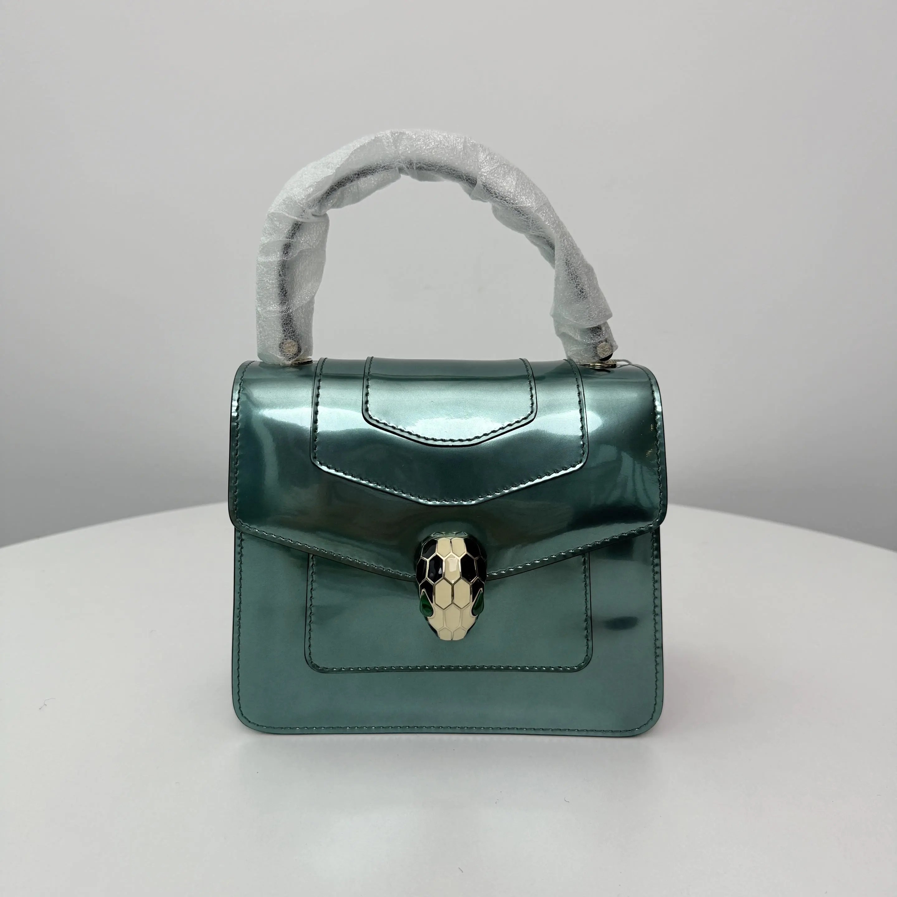 [#659]Pre owned Bvlgari Serpenti Forever BJ110&04045