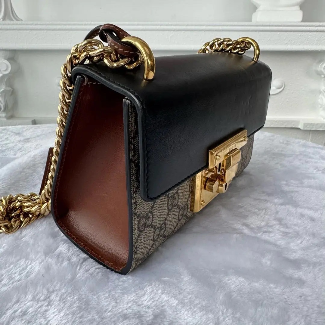 [#717]Pre owned Gucci Padlock Small size BJ110&04035