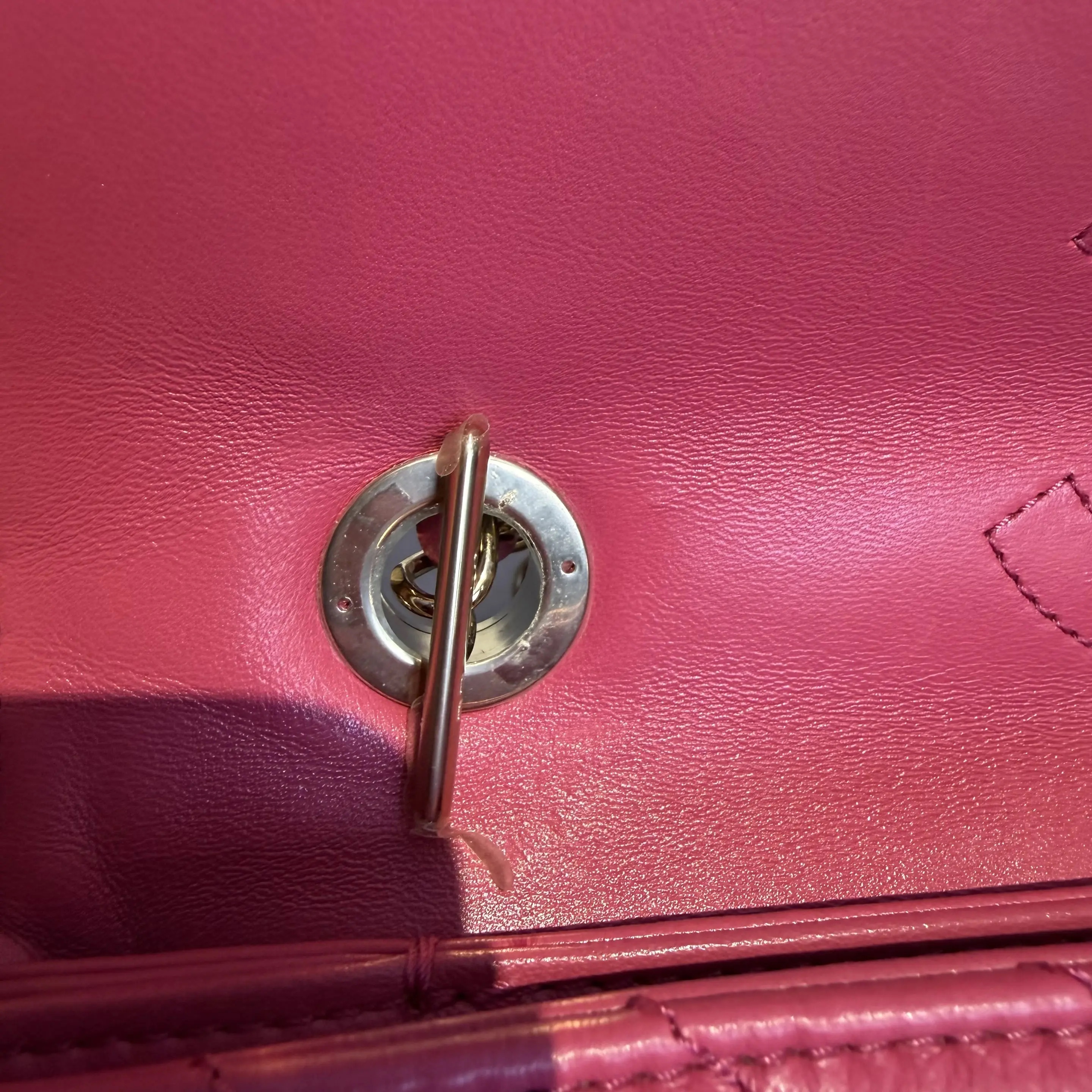 [#603]Pre owned Chanel Trendy CC Pink Lambskin Start with 26 BJ1101805118