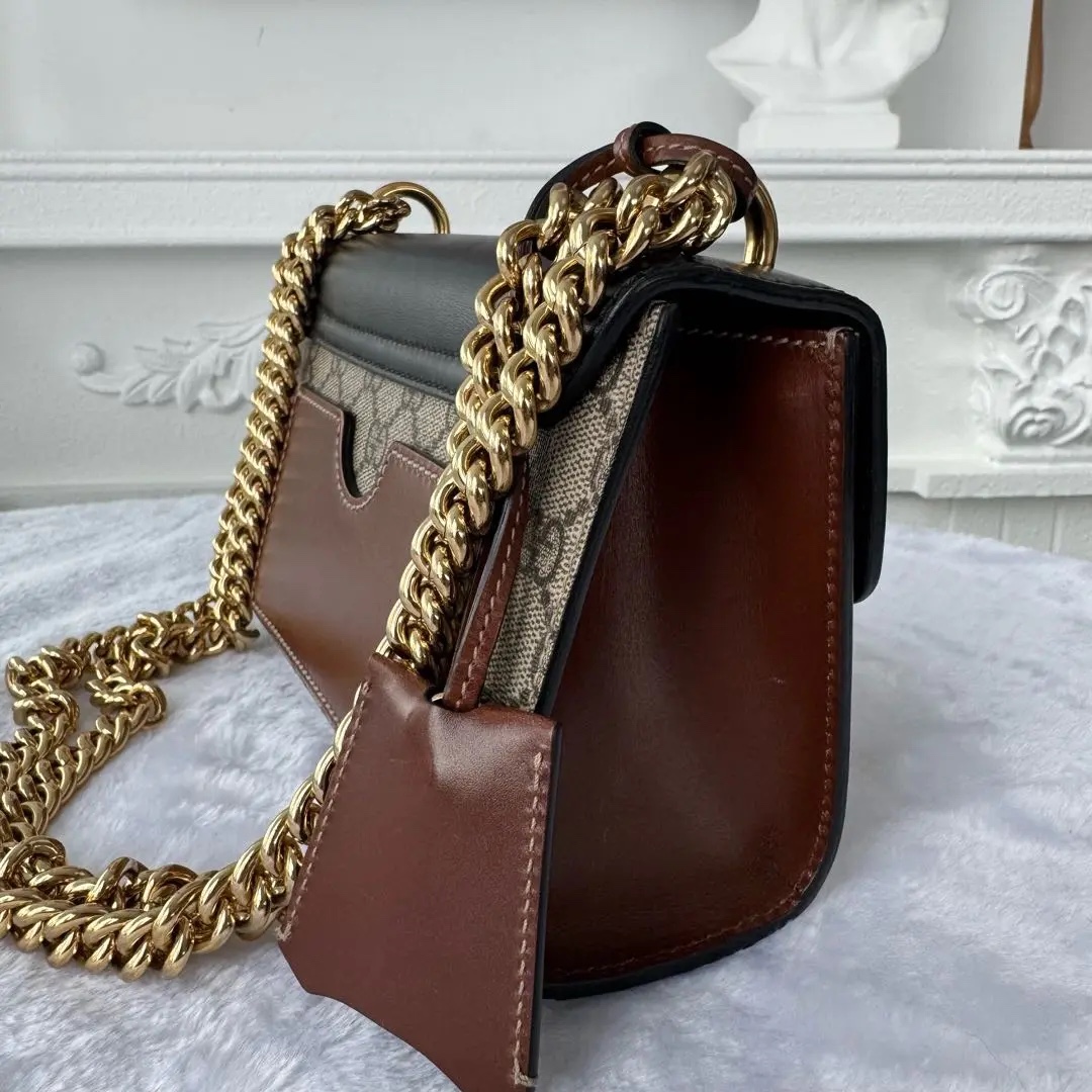 [#717]Pre owned Gucci Padlock Small size BJ110&04035