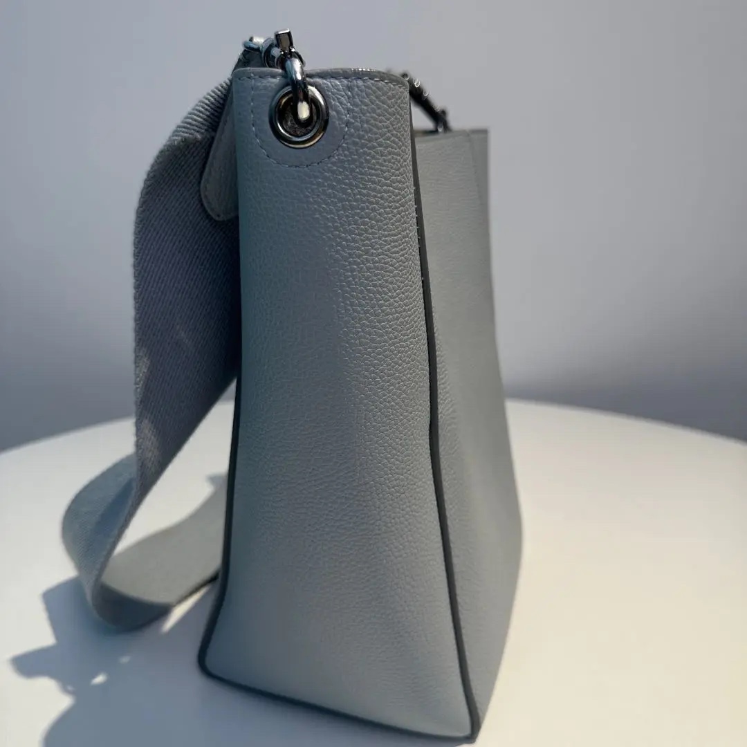 [#657]Pre owned Celine Sangle caviar Calfskin BJ110&04032