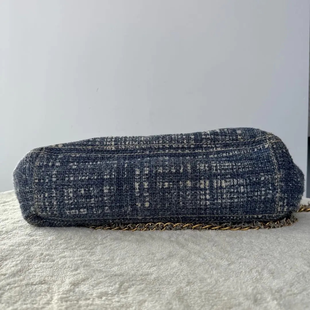 [#680]Pre owned Prada Vintage Blue BJ110&04040