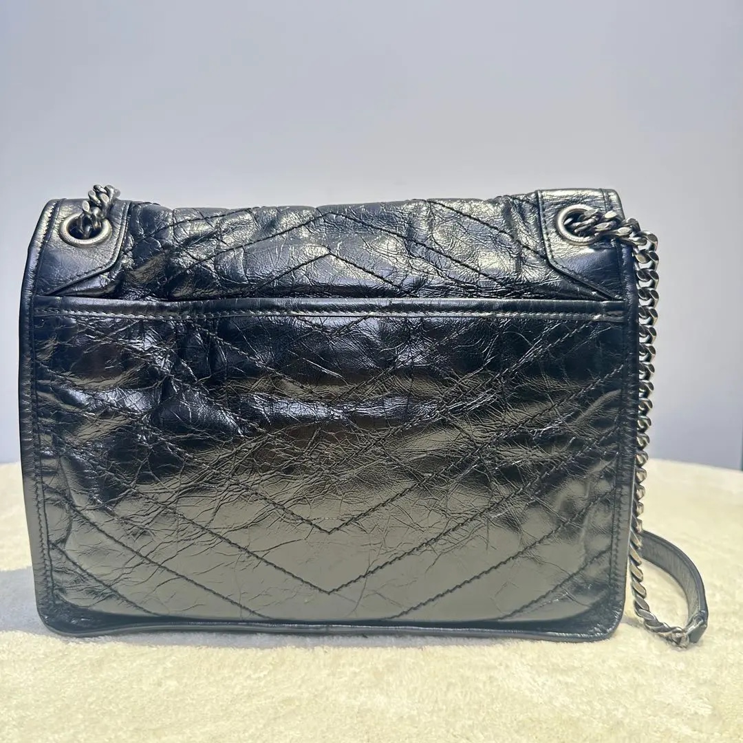 [#640]Pre owned Saint Laurent Paris Niki Medium BJ110&05012