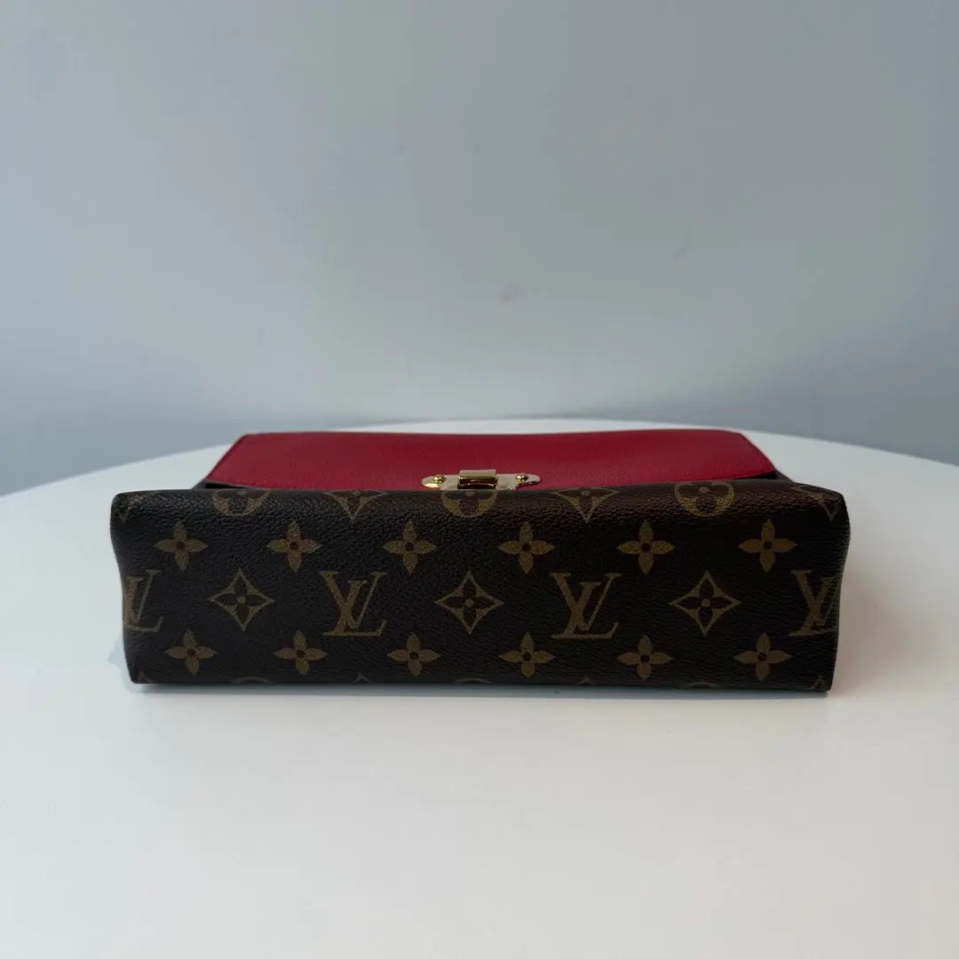 [#637]Pre owned LV Saint Placide Red Monogram BJ110&04053