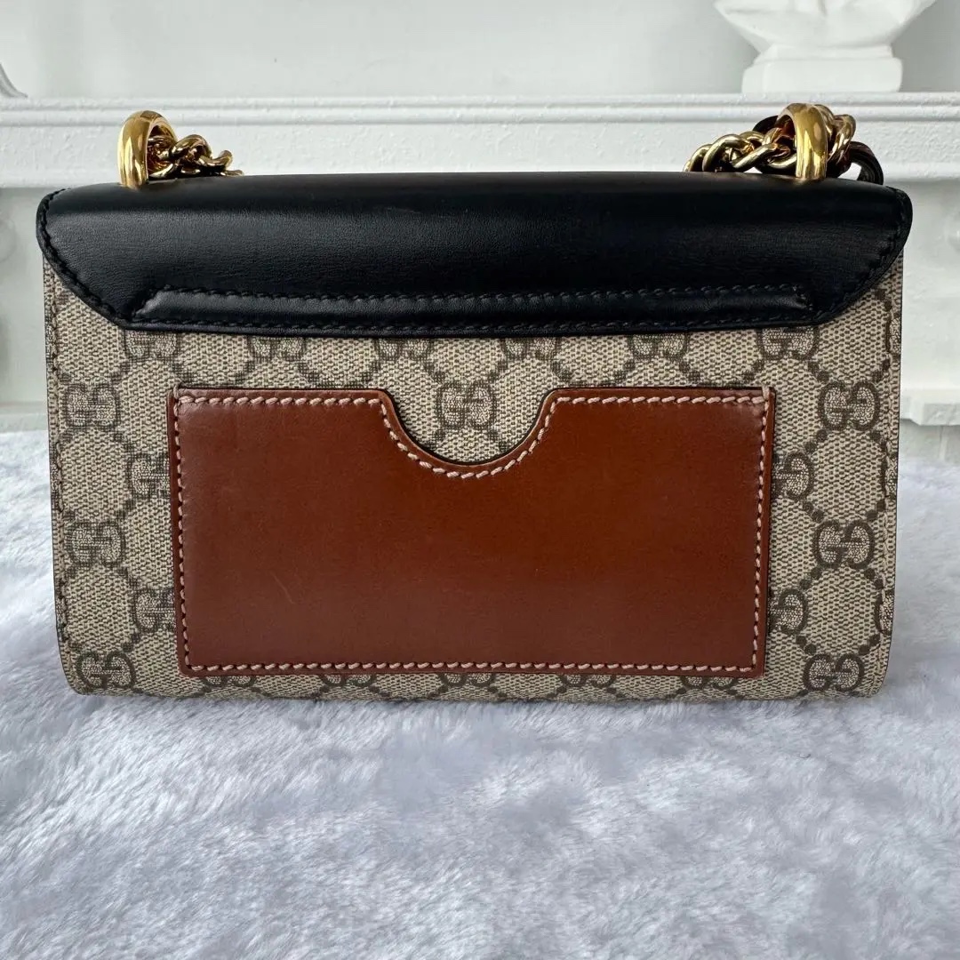 [#717]Pre owned Gucci Padlock Small size BJ110&04035