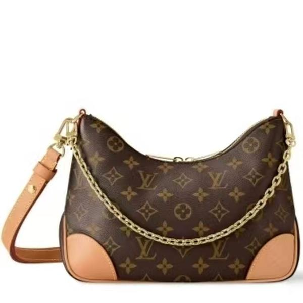 【#663】Pre-owned Louis Vuitton Boulogne Monogram Canvas Crossbody Bag BJ110MC050122