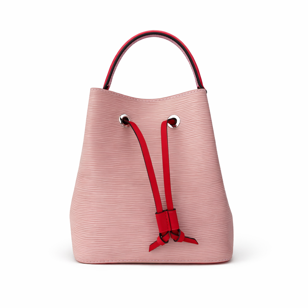 【#751】Pre-owned Louis Vuitton Neonoe Pink&Red Epi Calfskin BB Shoulder Bag BJ1109904053