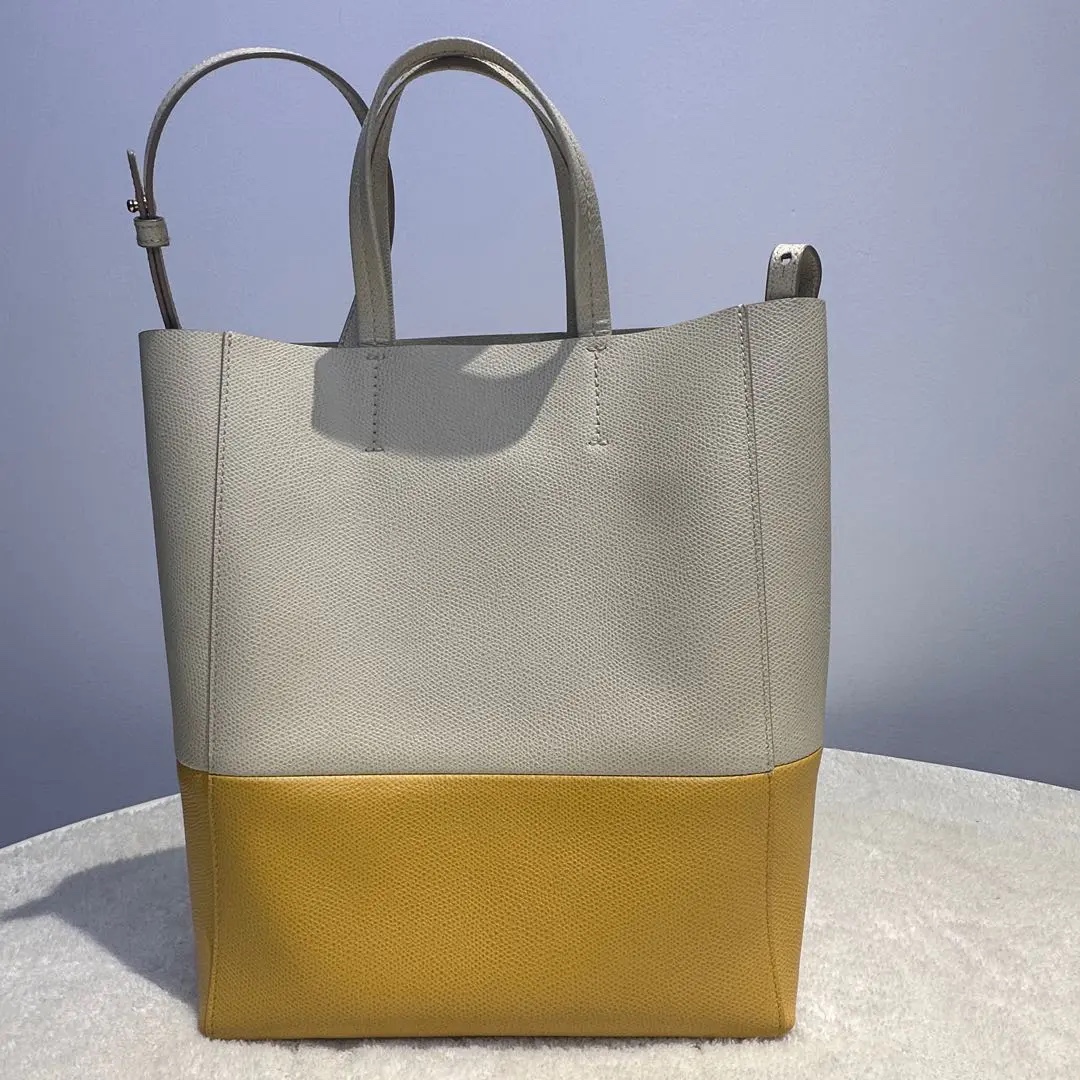 [#641]Pre owned Celine Cabas Small Calfskin BJ110&04025