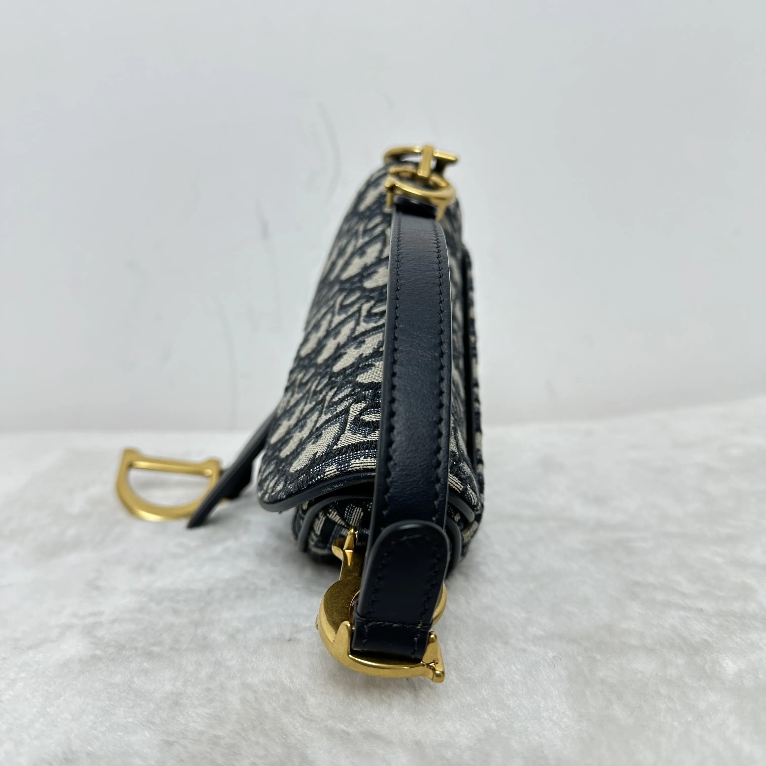 【#541】Pre-owned Dior Saddle Oblique Monogram Shoulder Bag  Canvas Shoulder Bags BJ11020050115