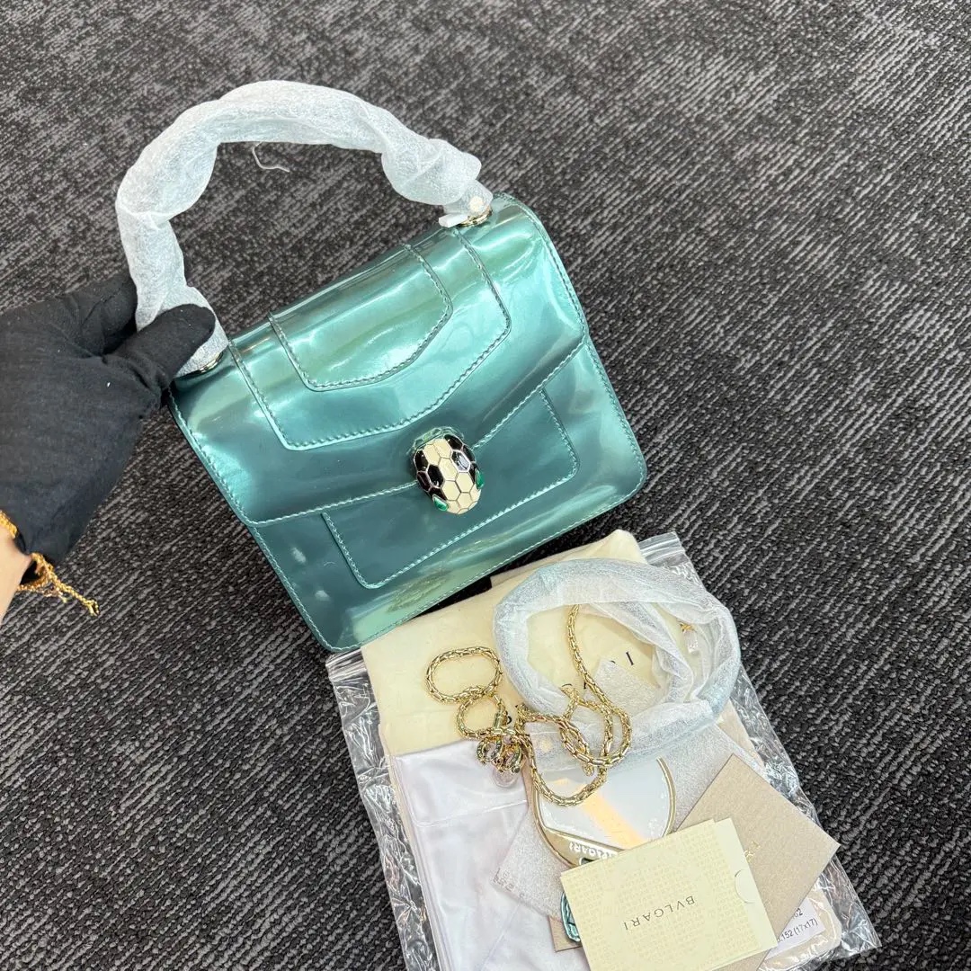 [#659]Pre owned Bvlgari Serpenti Forever BJ110&04045