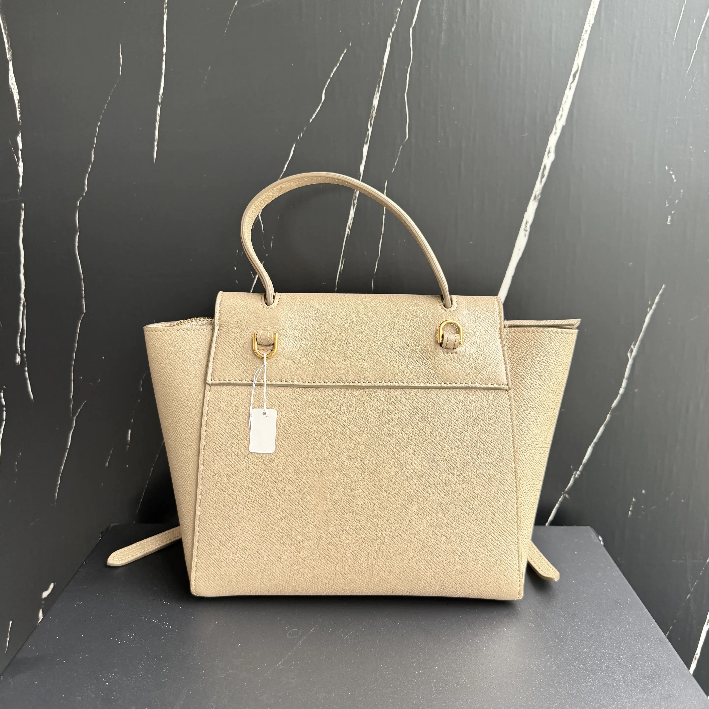 [#651]Pre owned Celine Belt Bag Nano BJ110&04045