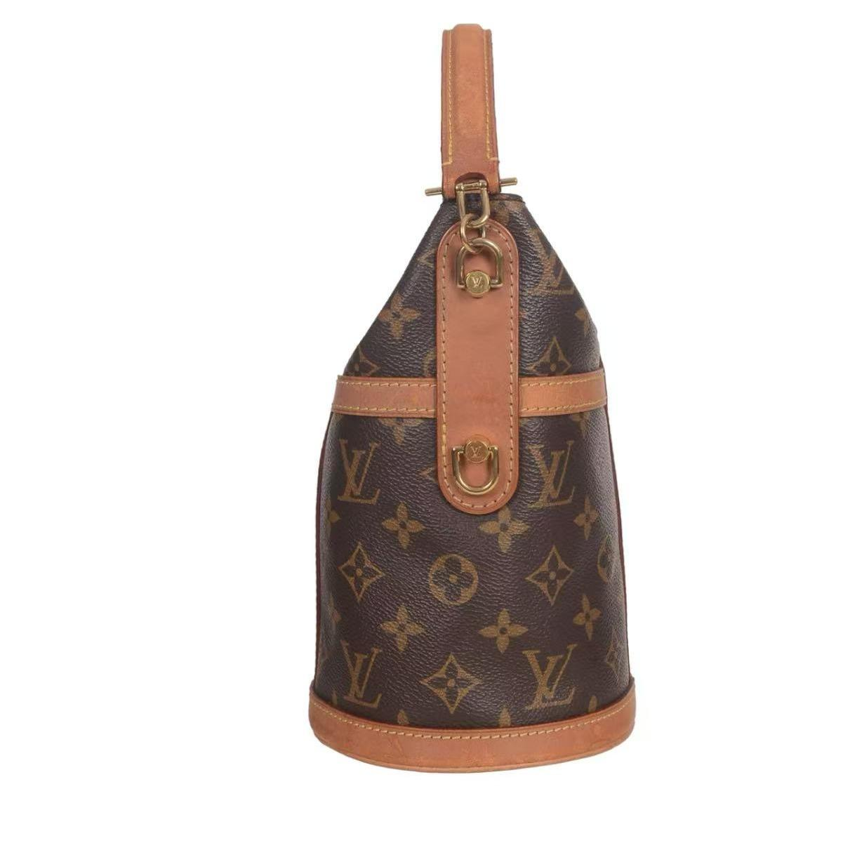 【#649】Pre-owned Louis Vuitton Duffle Monogram Canvas Crossbody Bag BJ1102004065