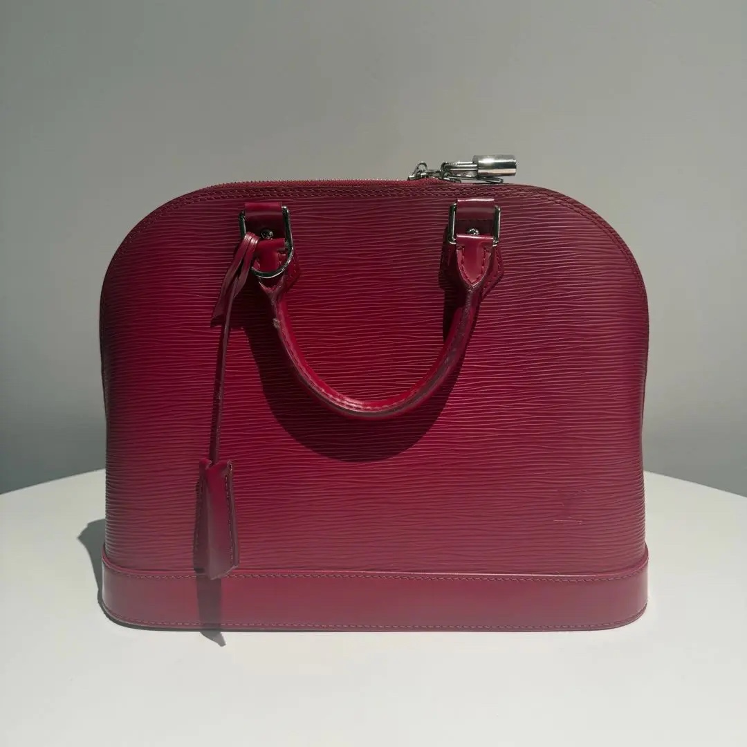 [#648]Pre owned Louis Vuitton Alma EPI Calf skin Large