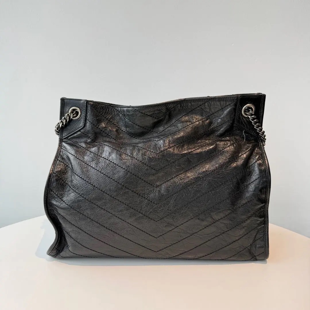 [#661]Pre owned YSL Niki medium BJ110&050105