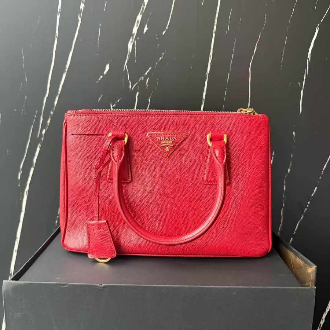 【#447】Pre-owned PRADA Saffiano Small Size  Calfskin BJ1109904026 Tote