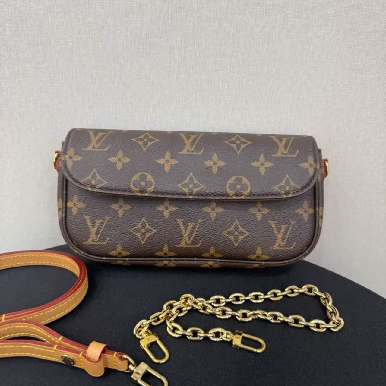 【#530】Pre-owned Louis Vuitton Ivy Monogram Canvas Shoulder Bag BJ11099050115 