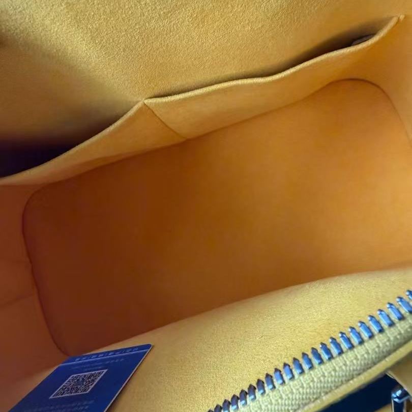 【#】Pre-owned Louis Vuitton Alma EPI Yellow Shoulder Bag BJ1109904032