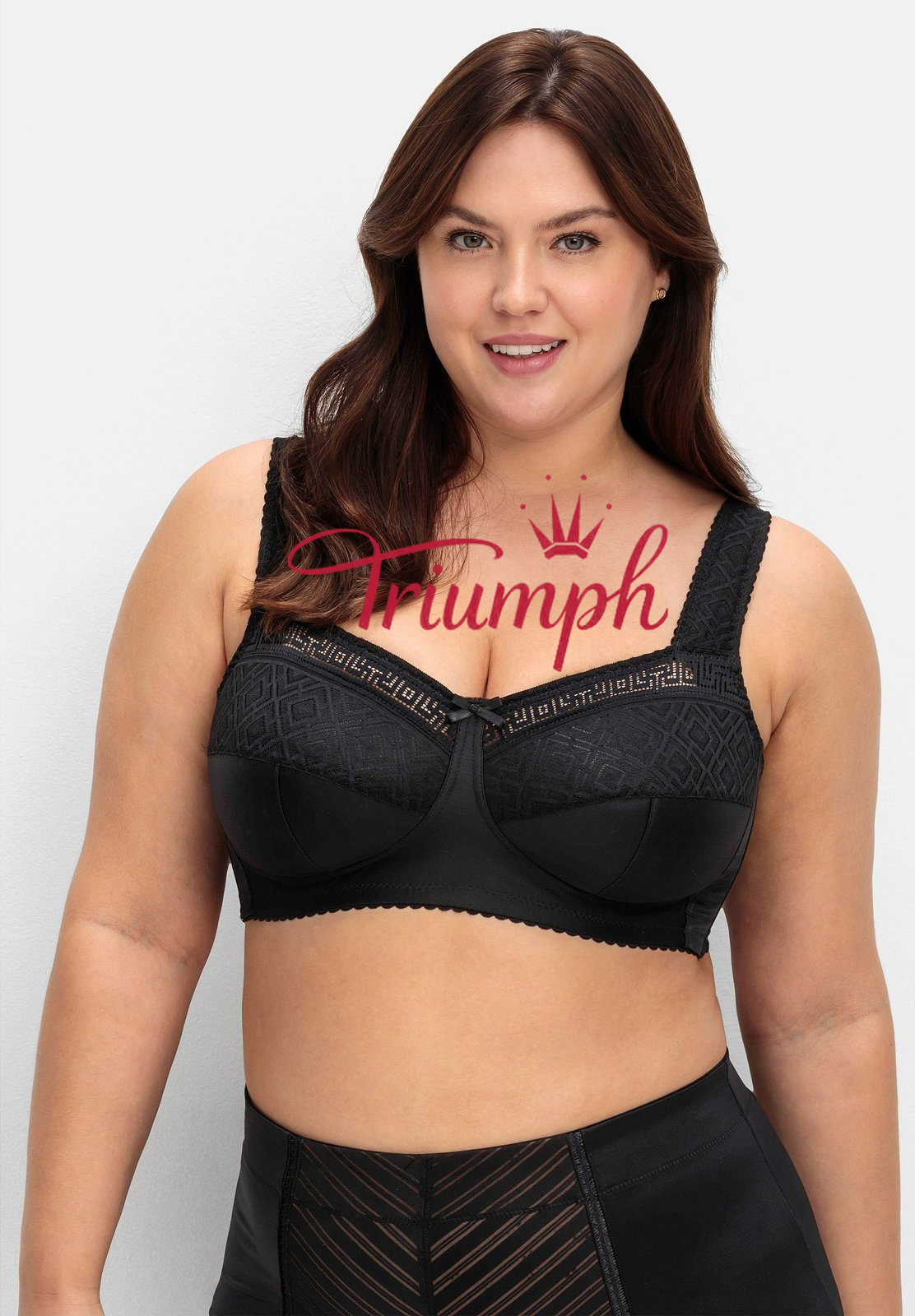 Triumph® – 👑3 darab ✨✨70% kedvezménnyel💝Nagy méretű mikroszálas virágos hímzett melltartó [75A-120F]