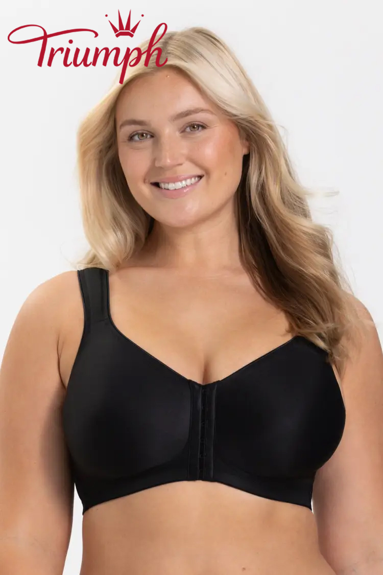 Triumph - (3 pz)💝 Reggiseno push-up dritto con coppe ampie