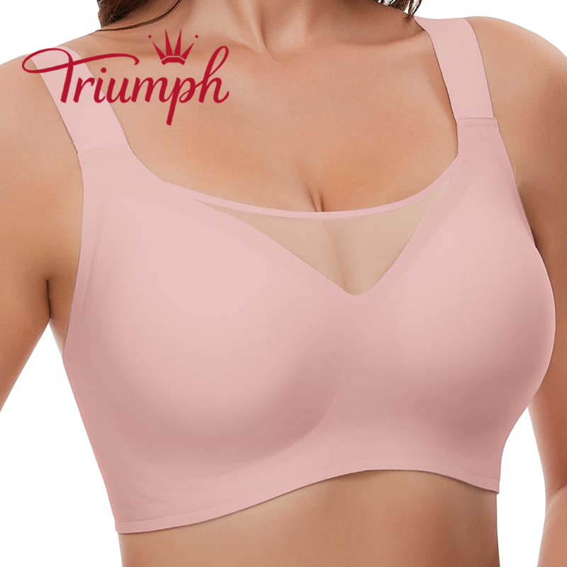 Triumph - 3 pezzi (75A-110F) 💝Reggiseno senza cuciture estremamente confortevole