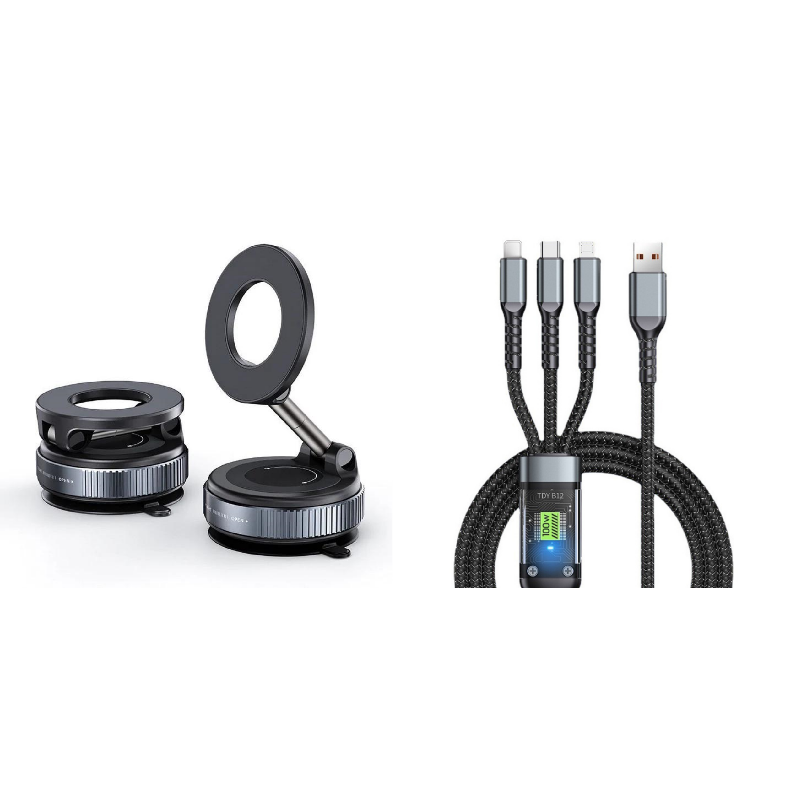 🔥ΚΑΙΡΕΣ ΠΡΟΣΦΟΡΕΣ🔥Πτυσσόμενη μαγνητική βάση αυτοκινήτου για τηλέφωνο