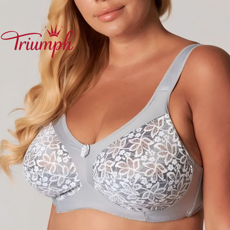 💖Triumph® 3-pak ✨Biustonosz bez fiszbin(75-115)✨