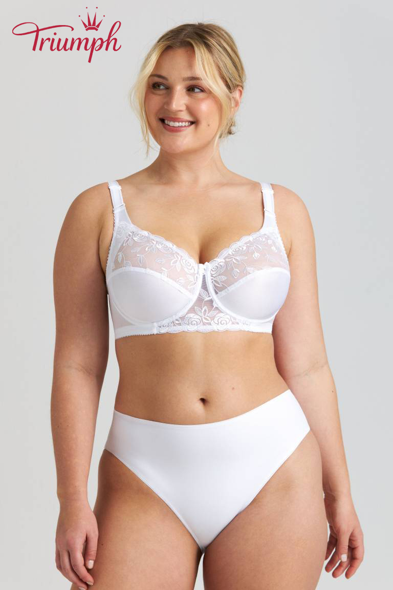 💖Triumph® 3-pak ✨Wygodny biustonosz wzorzysty w dużym rozmiarze