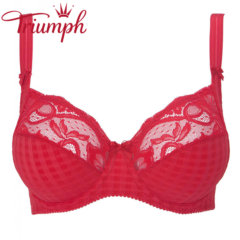 Triumph - 3 pezzi (75A-110F) 💝reggiseno ricamato a coppa intera