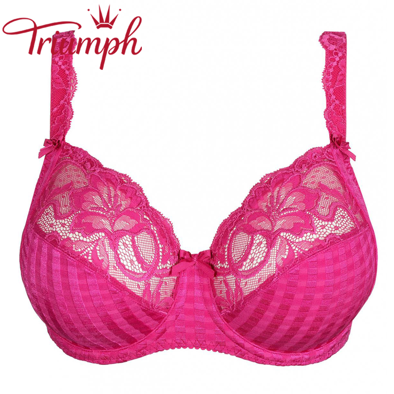 Triumph - 3 pezzi (75A-110F) 💝reggiseno ricamato a coppa intera