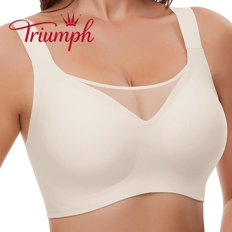 Triumph - 3 pezzi (75A-110F) 💝Reggiseno senza cuciture estremamente confortevole