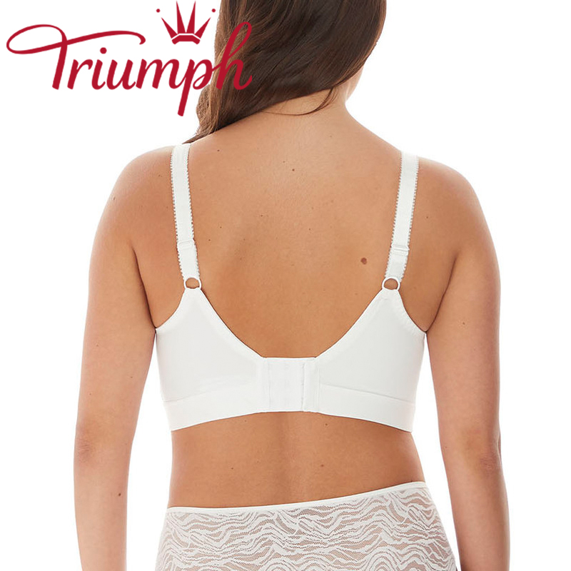 Triumph - 3 pezzi (75A-110F) 💝Reggiseno in pizzo senza ferretto