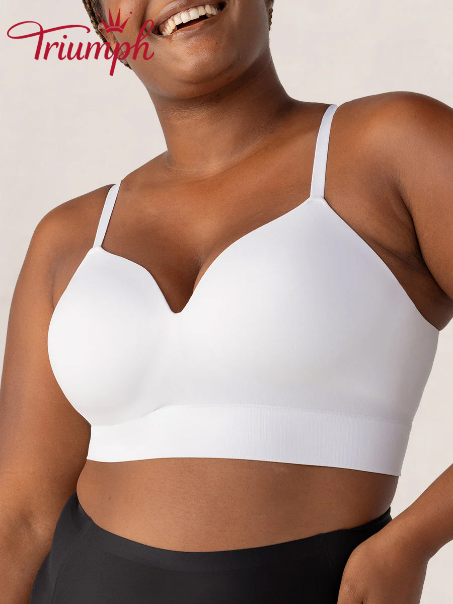 Triumph - 3 db (75A-110F) 💝Támogató komfortot nyújtó vezeték nélküli formázó melltartó