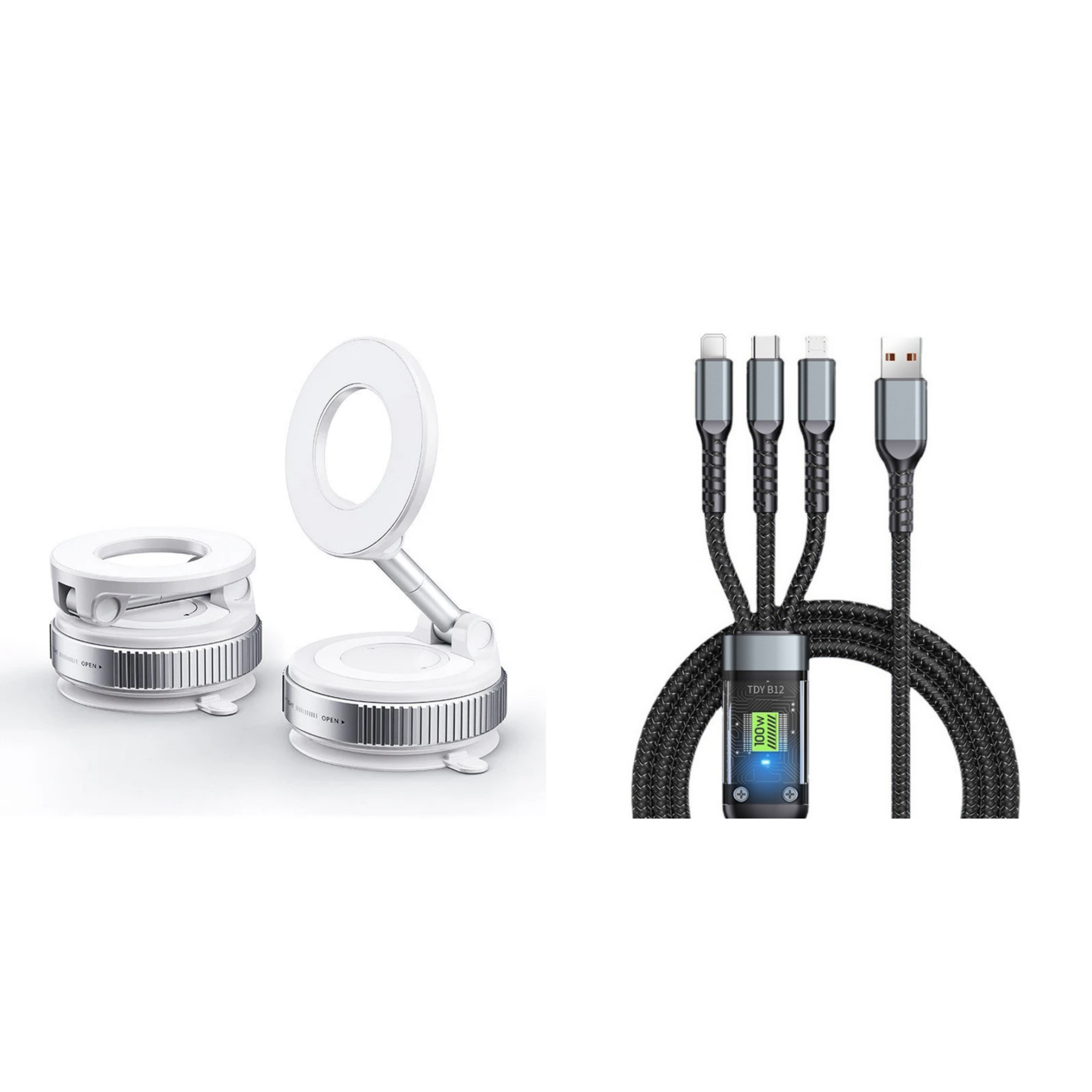 🔥ΚΑΙΡΕΣ ΠΡΟΣΦΟΡΕΣ🔥Πτυσσόμενη μαγνητική βάση αυτοκινήτου για τηλέφωνο