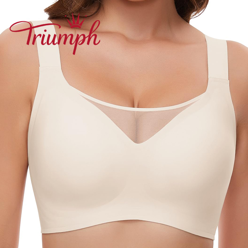 Triumph - 3 pezzi (75A-110F) 💝Reggiseno senza cuciture estremamente confortevole