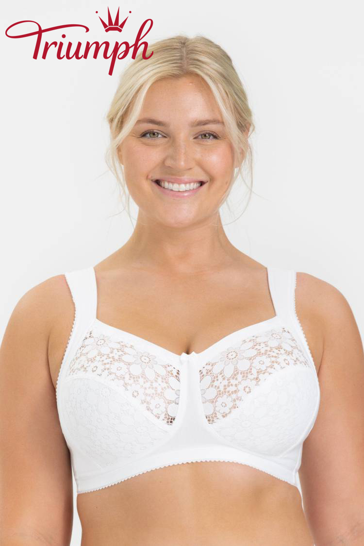 Triumph 3 pezzi 💓Reggiseno Cotton Bloom