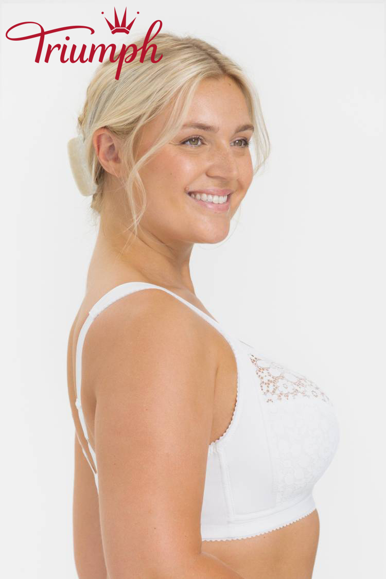 Triumph 3 pezzi 💓Reggiseno Cotton Bloom