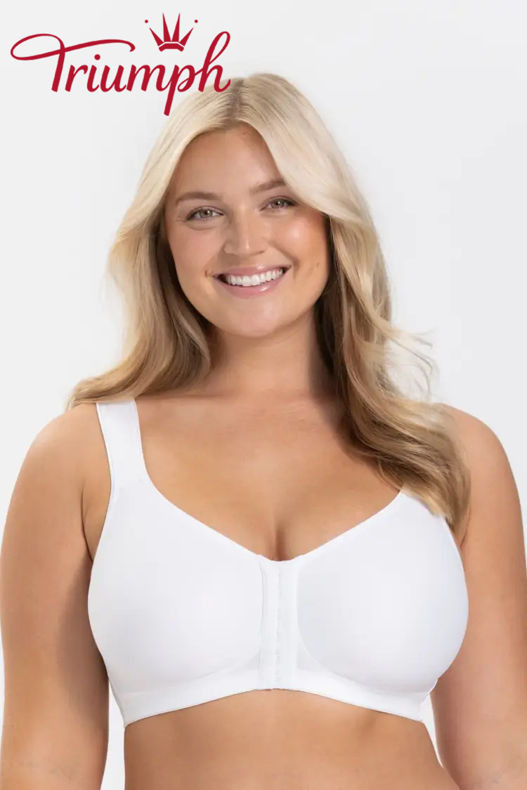 Triumph - (3 pz)💝 Reggiseno push-up dritto con coppe ampie
