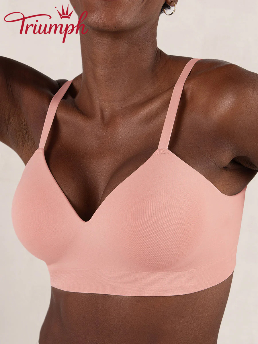 Triumph - 3 db (75A-110F) 💝Támogató komfortot nyújtó vezeték nélküli formázó melltartó