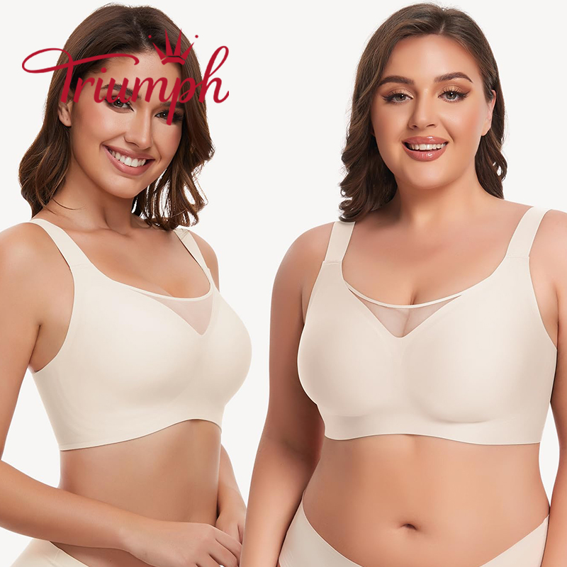 Triumph - 3 pezzi (75A-110F) 💝Reggiseno senza cuciture estremamente confortevole