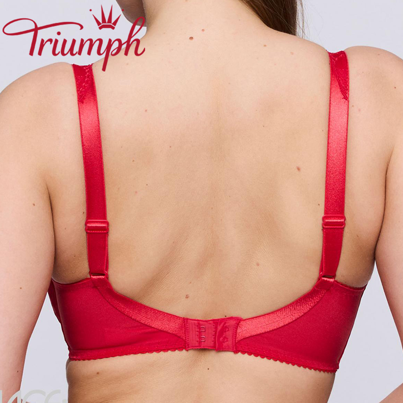 Triumph - 3 pezzi (75A-110F) 💝reggiseno ricamato a coppa intera