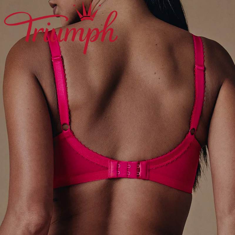 Triumph - 3 részes 🔥nem párnázott szatén és sztreccs csipke melltartó❤️