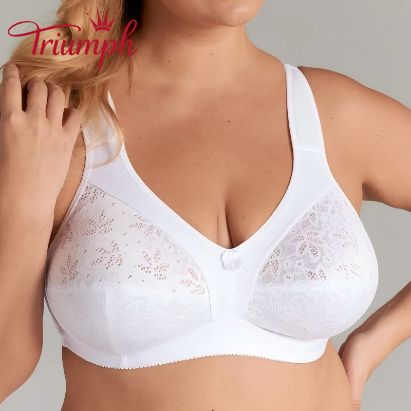 💖Triumph® 3-pak ✨Biustonosz bez fiszbin(75-115)✨